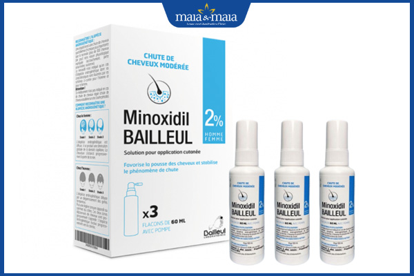 Gợi ý 6 loại thuốc trị rụng tóc phổ biến & lưu ý khi sử dụng 3 thuốc xịt minoxidil