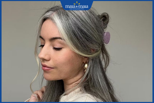 Tóc bạc ở tuổi dậy thì do đâu? Điều trị như thế nào? 2 tóc bạc ở người trẻ