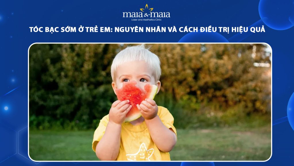 Tóc bạc sớm ở trẻ em: Nguyên nhân và cách điều trị hiệu quả 1 tóc bạc sớm ở trẻ em