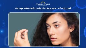 tóc bạc sớm thiếu chất gì