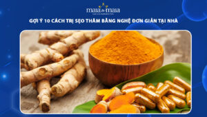 trị sẹo thâm bằng nghệ