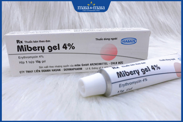 5 loại thuốc trị mụn nhọt ở mông và cách sử dụng hiệu quả 5 Erythromycin 4%