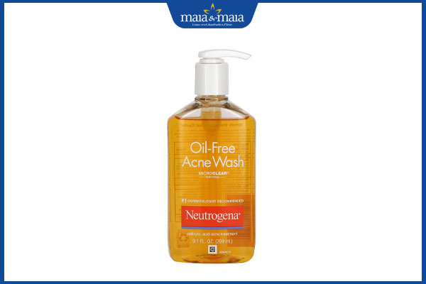 TOP 10 sữa rửa mặt trị mụn đầu đen hiệu quả được tin dùng 6 Neutrogena Oil Free Acne Wash