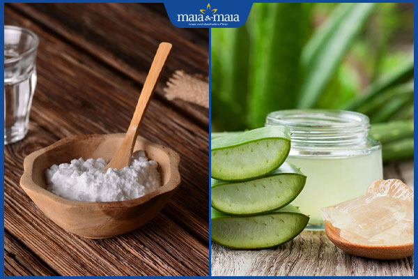 Gợi ý 6 công thức trị thâm nách bằng baking soda tại nhà 4 baking soda và nha đam