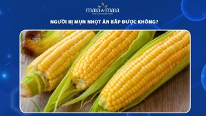 bị mụn nhọt ăn bắp được không