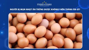 bị mụn nhọt ăn trứng được không