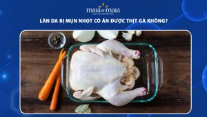 bị mụn nhọt có ăn được thịt gà không