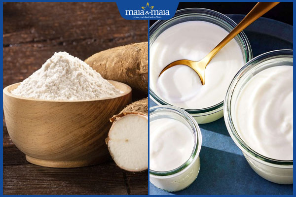 Bật mí 7 mẹo trị mụn bằng bột sắn dây và lưu ý khi áp dụng 5 bột sắn dây và sữa chua không đường