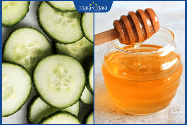 dưa leo và mật ong