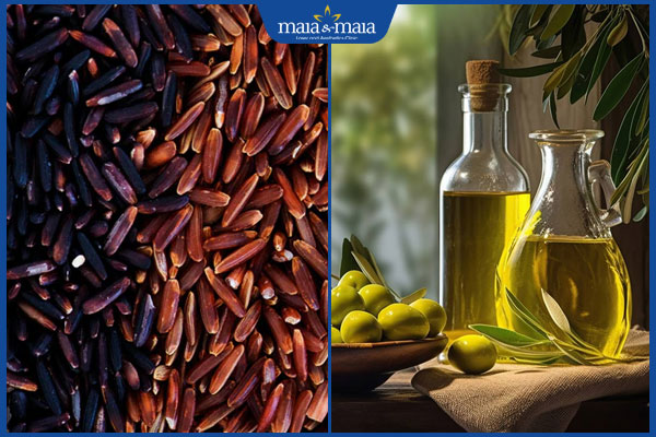 Chia sẻ 12 bí quyết trị mụn bằng gạo lứt đơn giản tại nhà 8 gạo lứt và dầu oliu