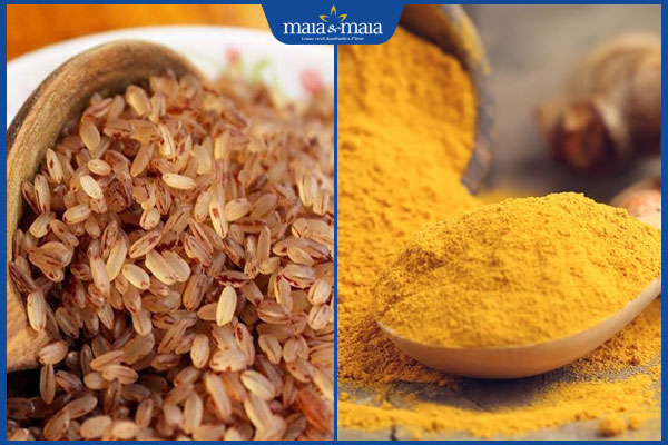 Chia sẻ 12 bí quyết trị mụn bằng gạo lứt đơn giản tại nhà 7 gạo lứt và tinh bột nghệ