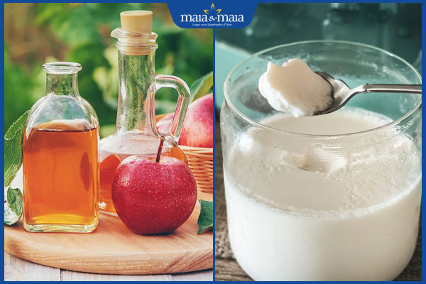 Hướng dẫn 4 cách trị mụn bằng giấm táo đơn giản tại nhà 3 giấm táo và sữa chua