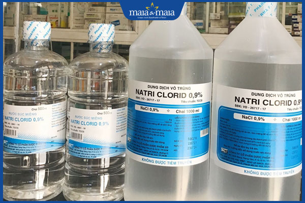 hiệu quả từ nước muối sinh lý