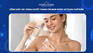 huyết thanh trị mụn