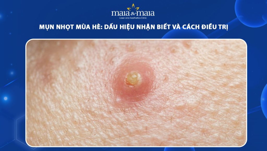 Mụn nhọt mùa hè: Dấu hiệu nhận biết và cách điều trị 1 mụn nhọt mùa hè