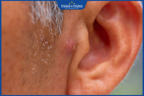 Mụn nhọt trong tai có nguy hiểm không? Điều trị như thế nào? 2 mụn nhọt ở tai