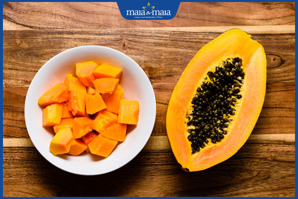 TOP 8 cách trị mụn bằng đu đủ an toàn và cho hiệu quả cao 2 quả đu đủ