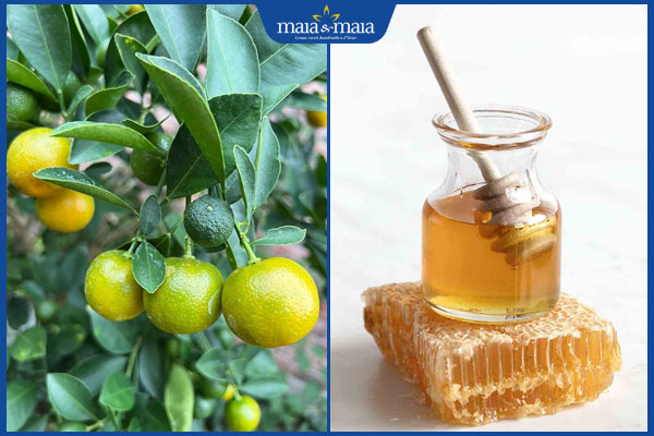 quất và mật ong