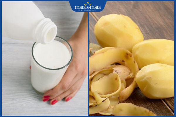 sữa chua và khoai tây