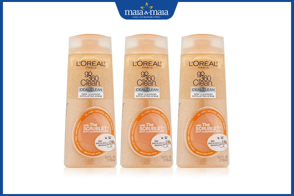 TOP 10 sữa rửa mặt trị mụn đầu đen hiệu quả được tin dùng 3 sữa rửa mặt LOrea Paris Go 360 Clean