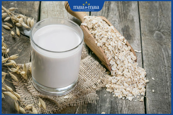 Tổng hợp các cách tẩy tế bào chết cho môi thâm đơn giản 4 sữa tươi và bột yến mạch