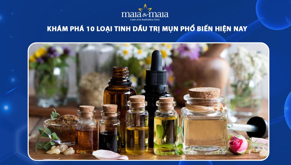 tinh dầu trị mụn
