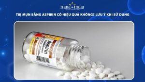 trị mụn bằng aspirin