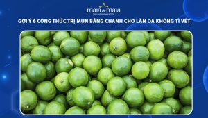 trị mụn bằng chanh
