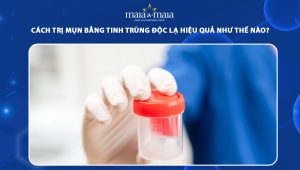 trị mụn bằng tinh trùng
