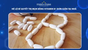 trị mụn bằng vitamin b1