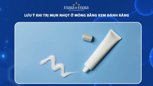 trị mụn nhọt ở mông bằng kem đánh răng