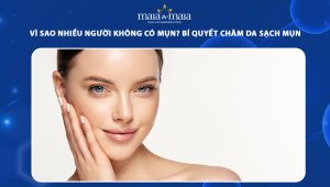 vì sao nhiều người không có mụn