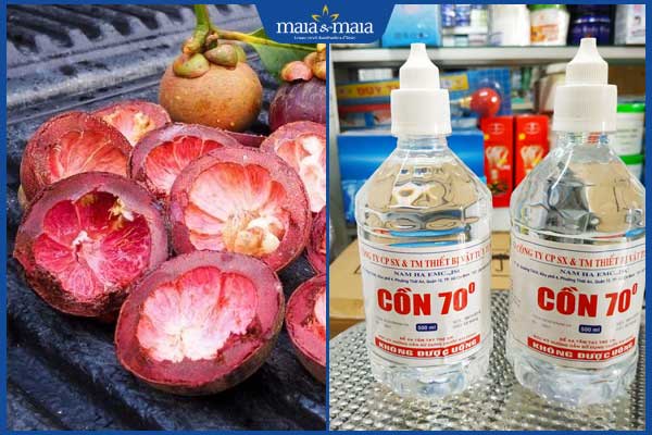 Hiệu quả trị mụn bằng vỏ măng cụt ra sao? Lưu ý khi áp dụng 3 vỏ măng cụt và cồn