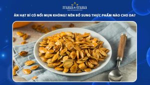 ăn hạt bí có nổi mụn không