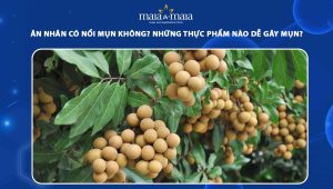 ăn nhãn có nổi mụn không