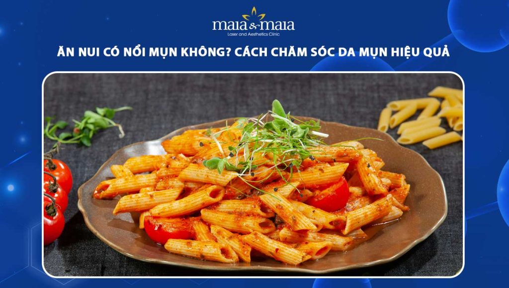 ăn nui có nổi mụn không