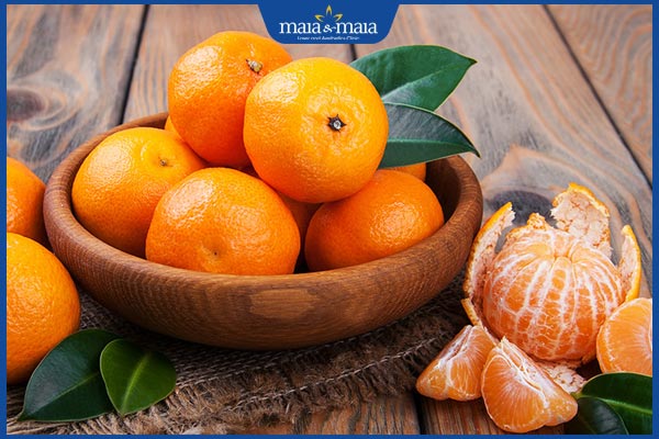 Ăn quýt có nổi mụn không? TOP thực phẩm giúp da sạch mụn 2 ăn quýt