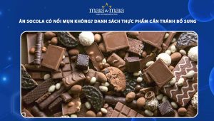 ăn socola có nổi mụn không