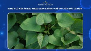 bị mụn có nên ăn rau khoai lang không