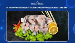 bị mụn có nên ăn thịt ếch không