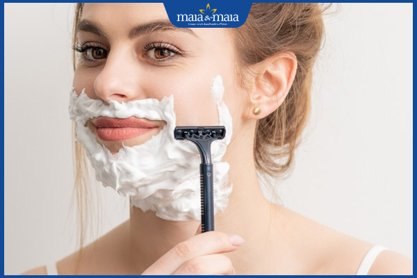 Cạo lông mặt có nổi mụn không? Cách xử lý và phòng ngừa 2 cạo lông mặt