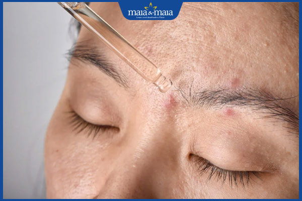 dùng bha cho da mặt