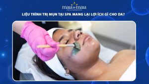 liệu trình trị mụn tại spa