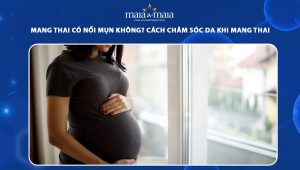 mang thai có nổi mụn không