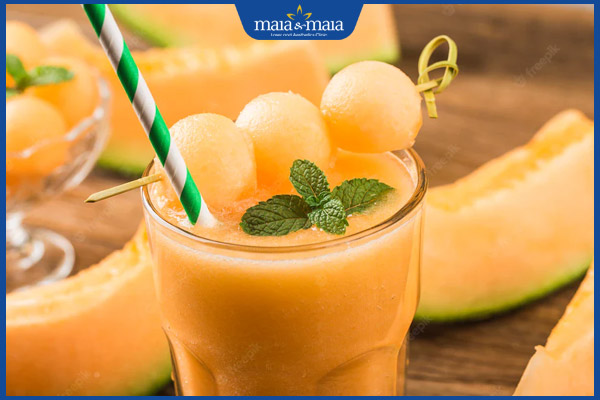 Làn da nhạy cảm ăn dưa gang có nổi mụn không? 3 sinh tố dưa gang