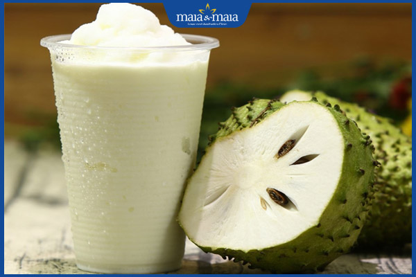 sinh tố mãng cầu