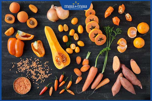 thực phẩm giàu beta carotene