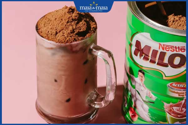 thức uống từ milo