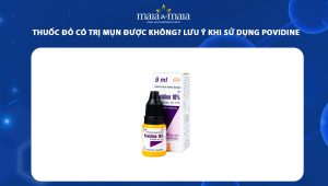 thuốc đỏ có trị mụn