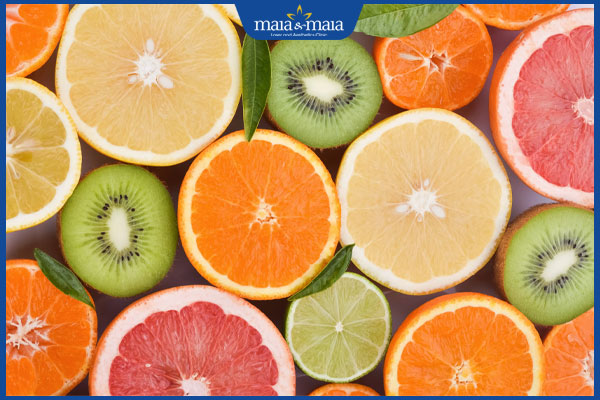 trái cây nhiều vitamin c